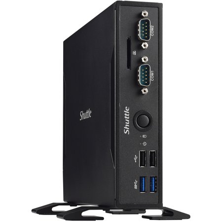 SHUTTLE 1.3 Liter Slim Fanless Thin-Client Pcmedia Player, Intel 2.3 Ghz DS67U5